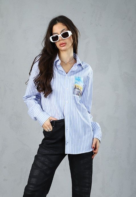 Поръчано Комплект сако Off White и риза Pause jeans