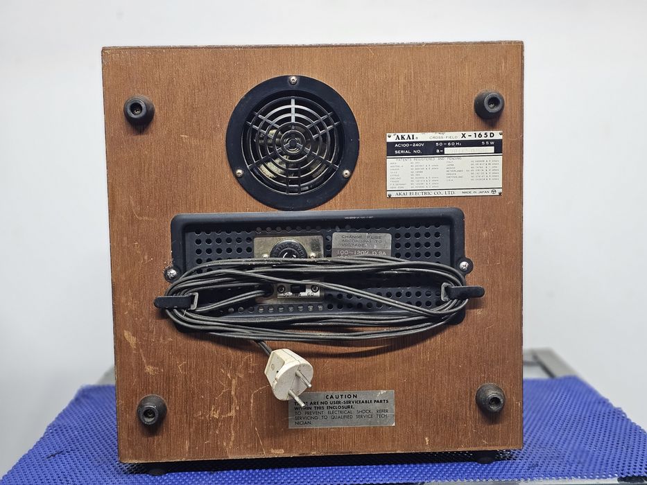 Magnetofon Akai X-165D pentru piese