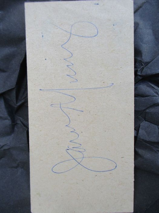 Колекционерски билет на Testament с автограф на Джеймс Мърфи +3 снимки