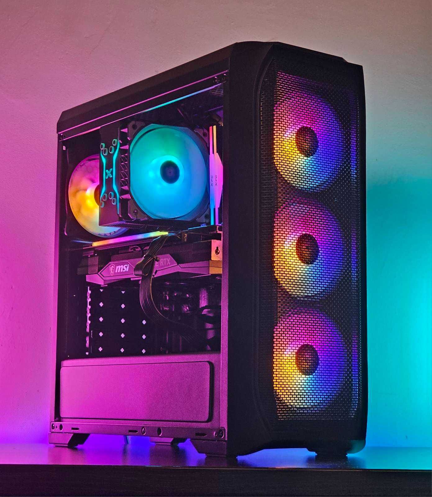 Ryzen 7-7700/RTX 4070/RAM 32GB/SSD 1TB/Чисто Нов+Гаранция!