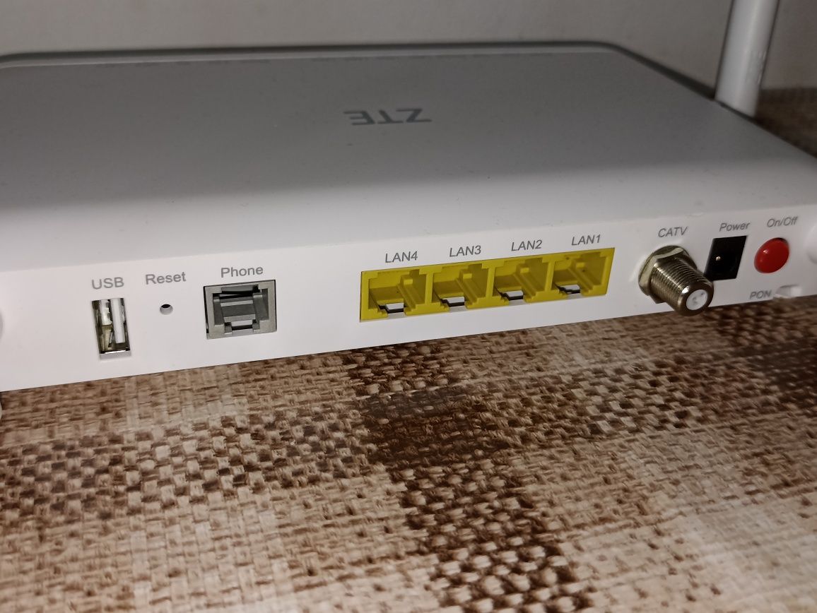 Router wi-fi 6 zte zxhn f6600r