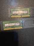 8 GB DDR 4 3200 MHz Samsung ( 2 plăcuțe a câte 4 GB pentru laptop )