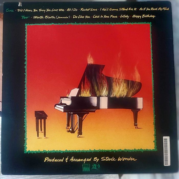 Stevie Wonder-Hotter than July disc vinil