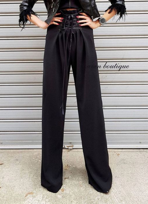 Черен панталон Аvin