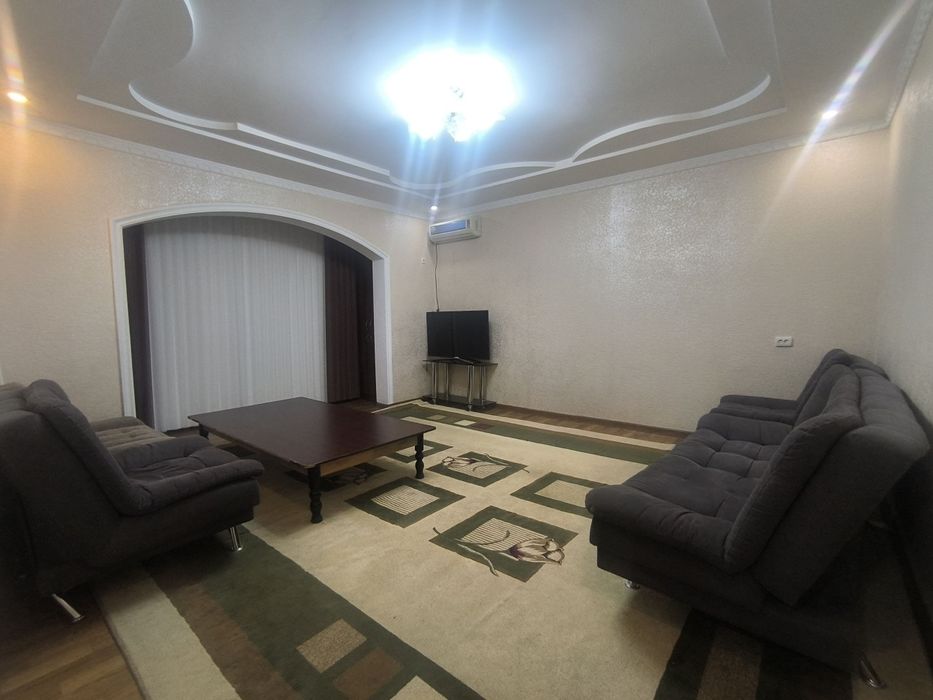 Сдаётся квартира Ташсельмаш 2+2-комн 120м2 2-санузел с мебелью и техни