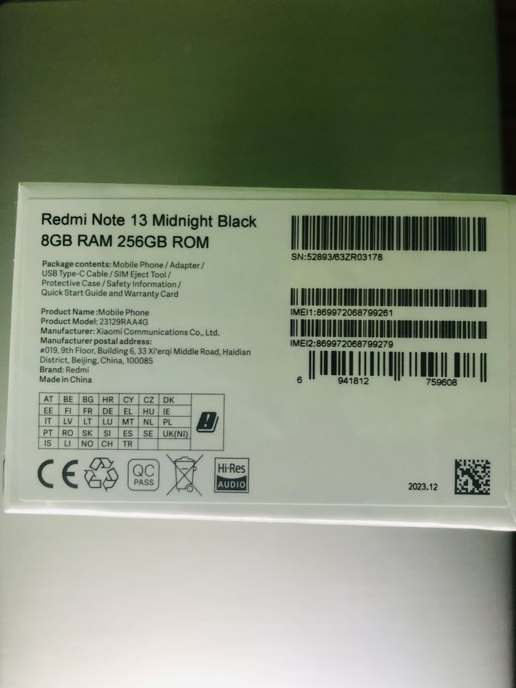 Redmi Note 13 8/256