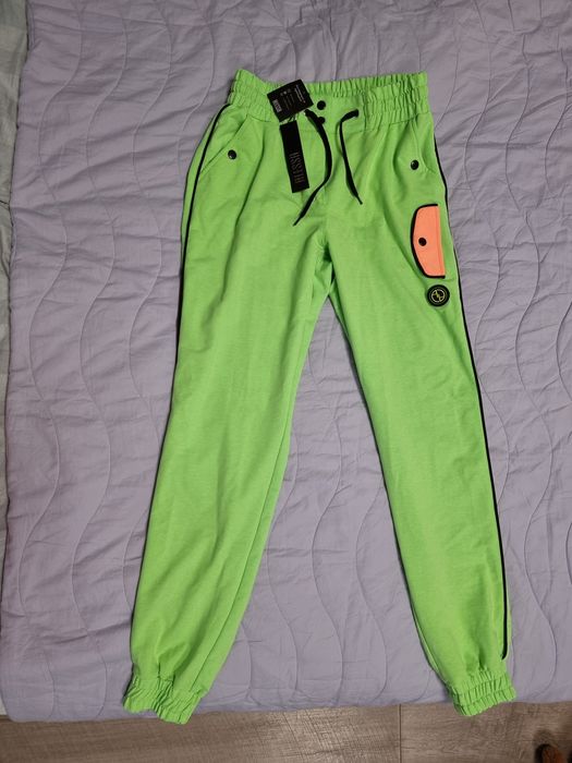 Alessa Спортен Панталон - Зелен Неон