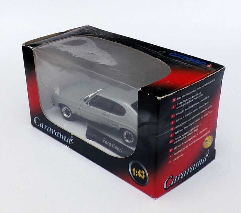 CARARAMA CR041 - мащаб 1/43  FORD CAPRI MK1 сив металик форд капри