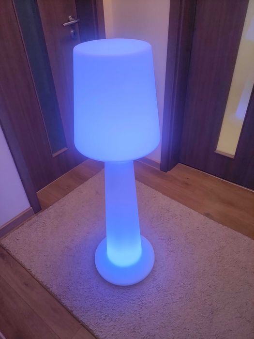 Lampă de podea wireless AUSTRAL 110cm cu LED multicolor și telecomandă
