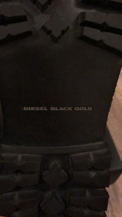Pantofi Diesel Black Gold