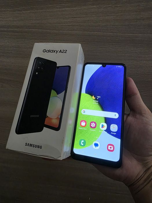 samsung a22 64гб с коробкой
