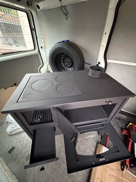 Печка Прометей с фурна 7 kw