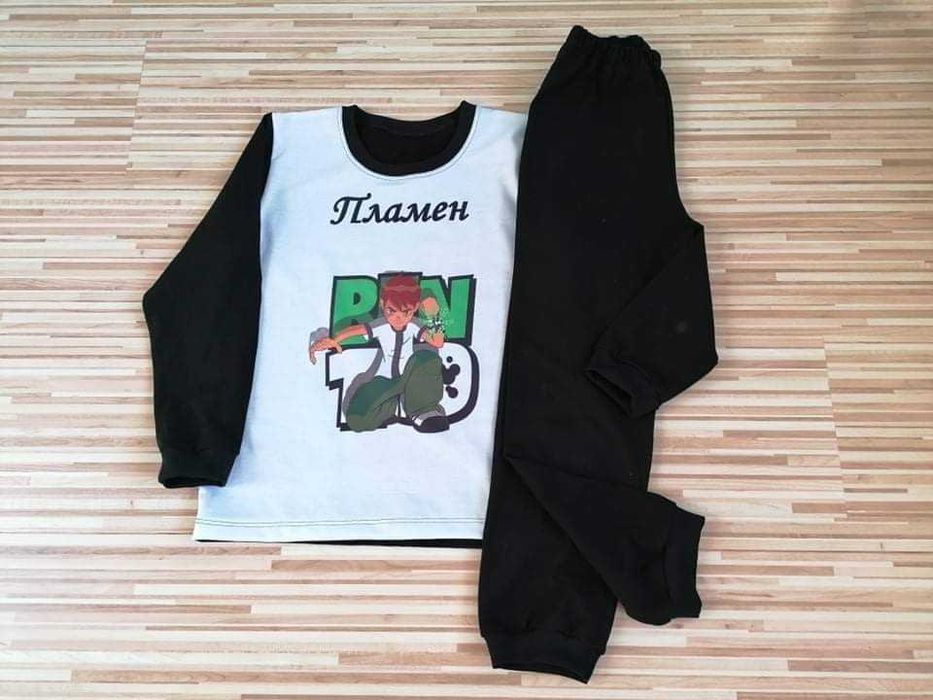 Пижами с надпис или снимка по Ваш дизайн