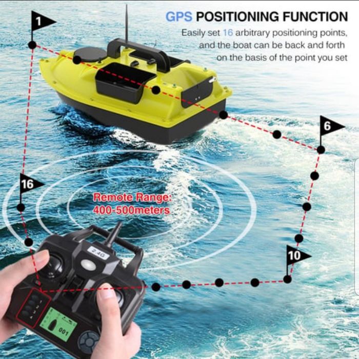 Продам новый кораблик для рыбалки с gps 40 точек