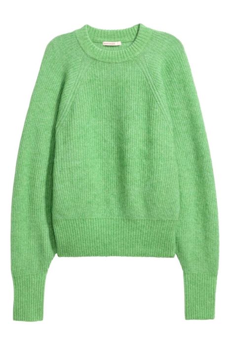 Мохерен пуловер H&M, 38