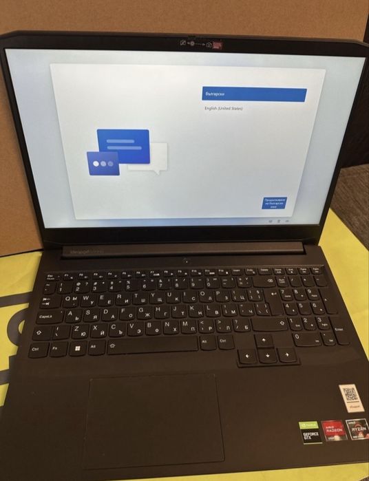 НОВ* 15.6' 512GB Lenovo IdeaPad Gaming 3 15ACH6 Yettel Гаранция 2025