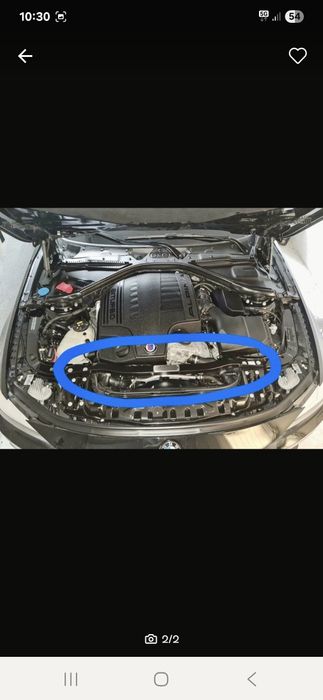 BMW F30 ALPINA B3 B4 добавка броня + разпънка