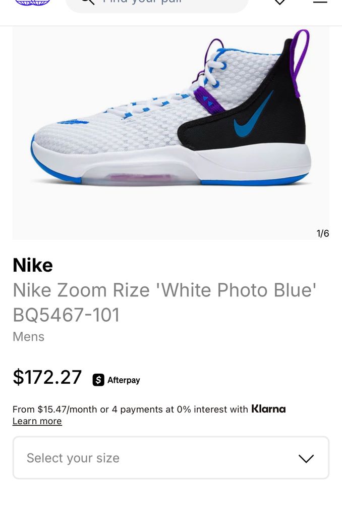 Nike Air Zoom Rize (44.5) Маратонки