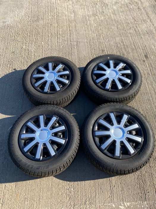 Jante tabla 5x100 vw polo skoda fabia anvelope iarna 175 70 14