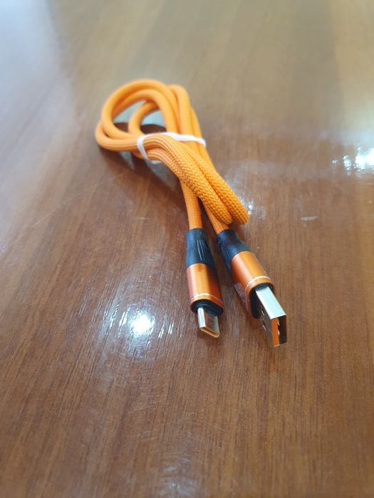 Sifatli orange micro-USB kabel