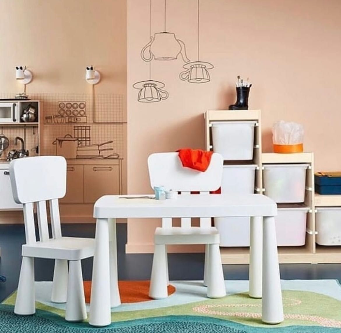 Комплект детской мебели из ИКЕА