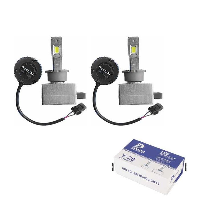 ПРОМО! Диодни крушки Y-20 D2S 35W/6000K 2 БР/К-Т