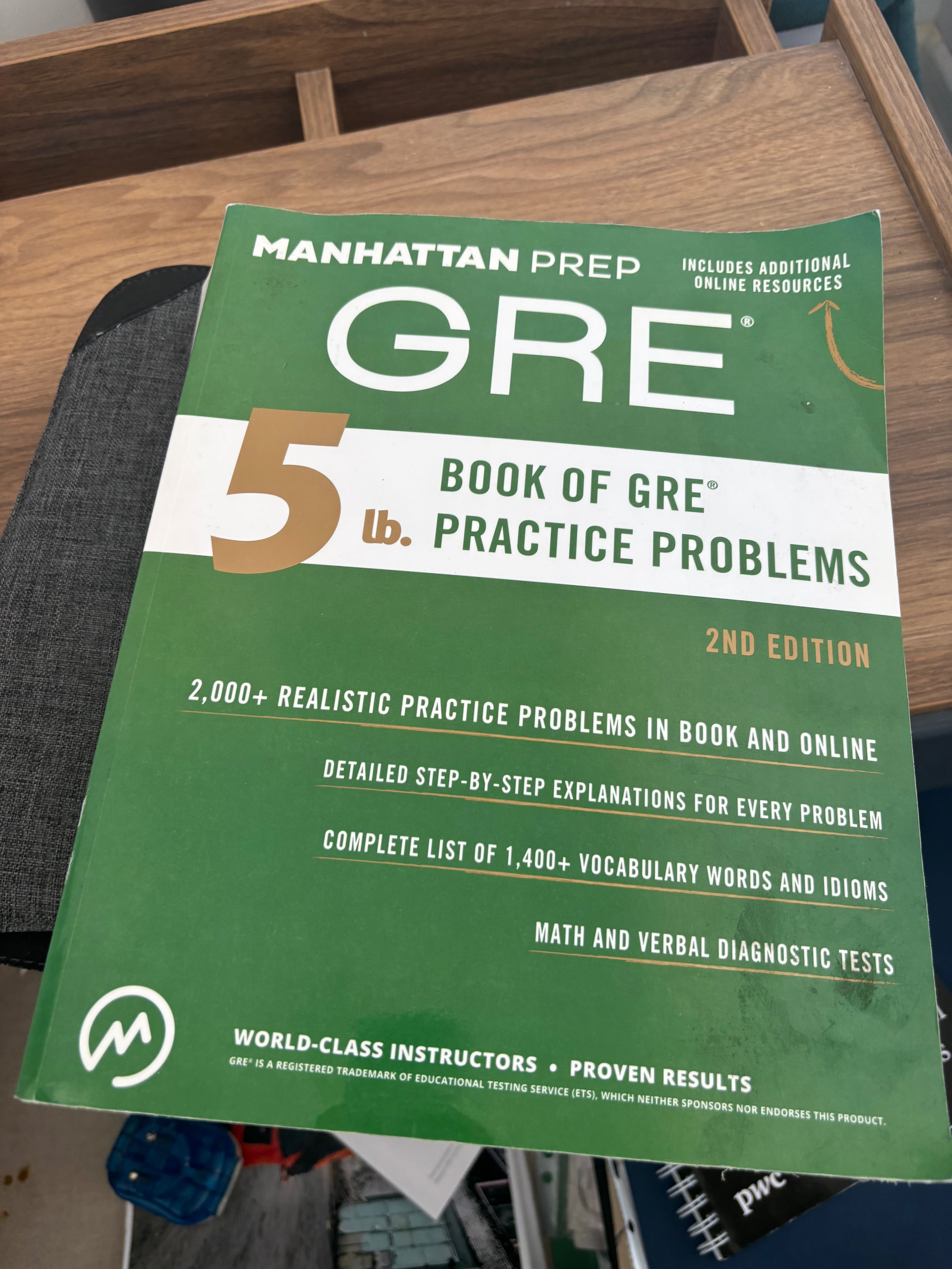 Manhattan GRE preparation
