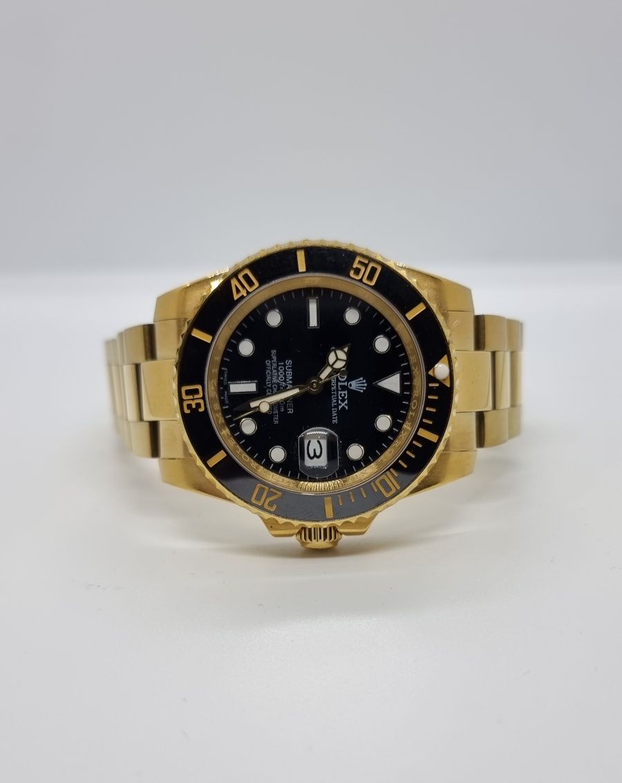 Rolex Submariner Gold Ceramic 40mm Automatic часовник Роелкс голд