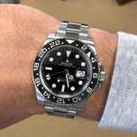 Rolex gmt-master oyster silver