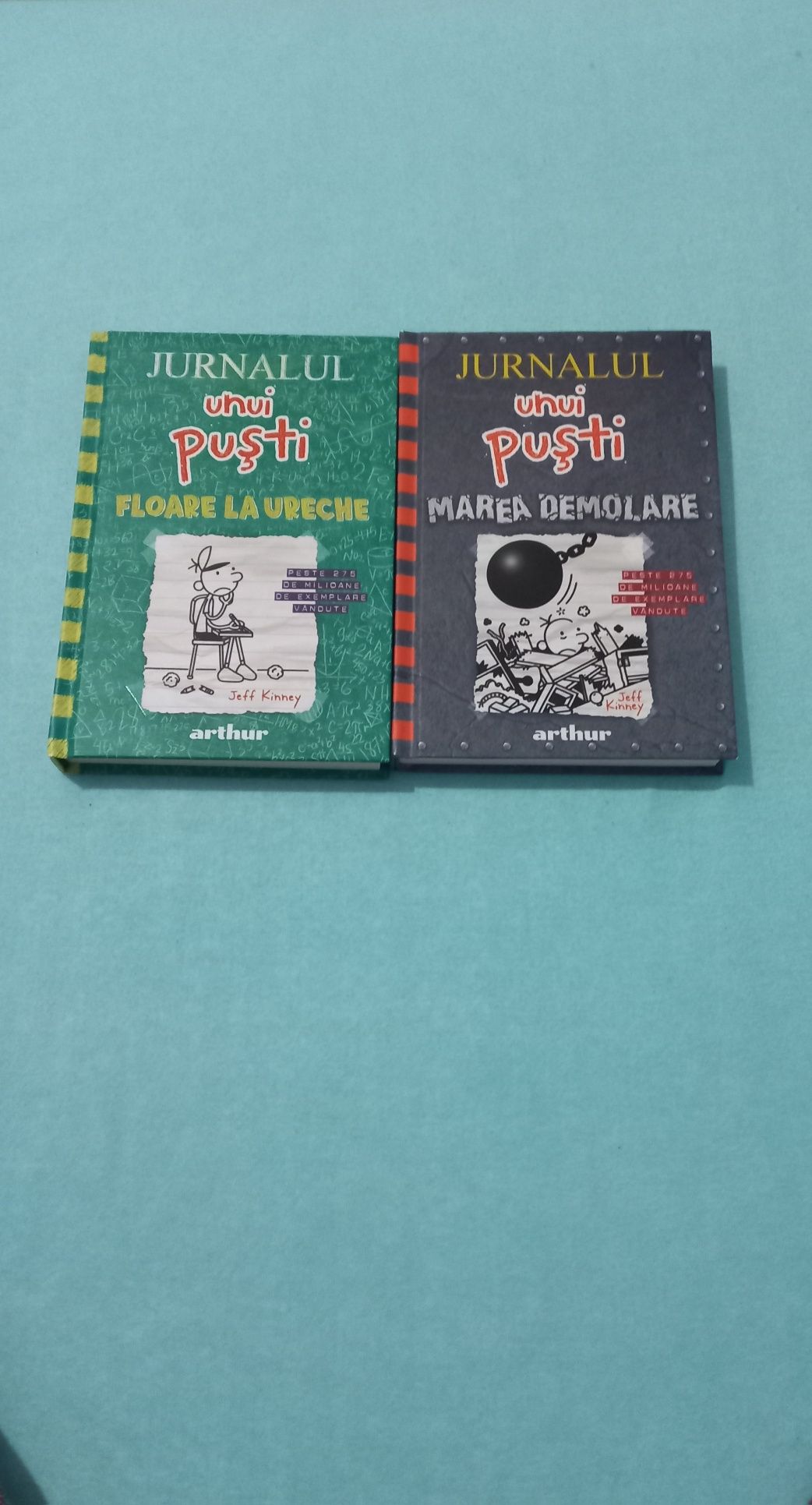 Cărți jurnalul unui puști volumel 14 și 18
