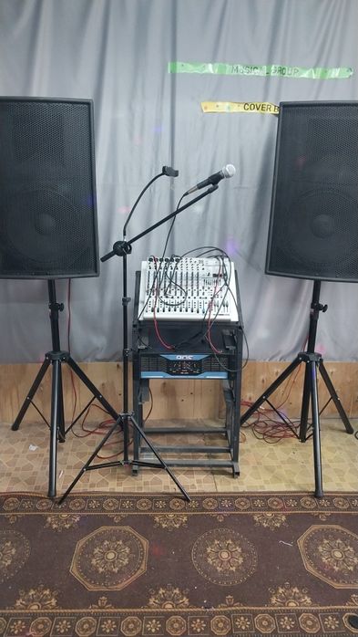 Колонки музыкальные с усилителем