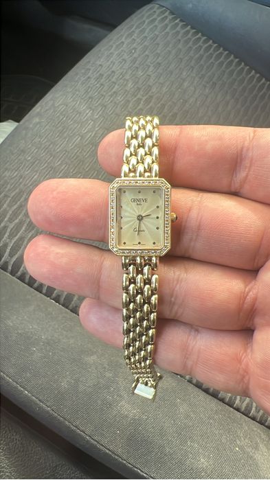 Ceas dama aur 14k Geneve Italy quartz