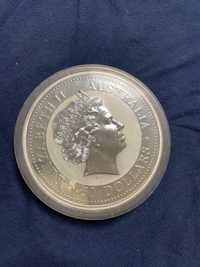 Moneda 1 kg 999 silver / australian kookaburra