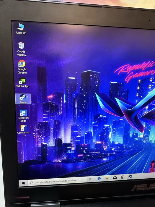 Laptop gaming jocuri Asus Rog I7 16gb SSD Nvidia CS Go Gta V Fornite