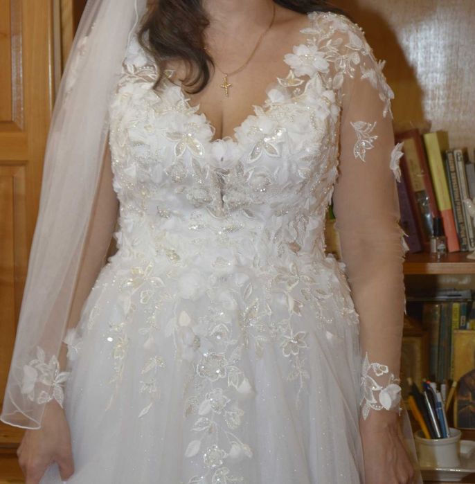 Vând rochie de mireasa mărimea 44