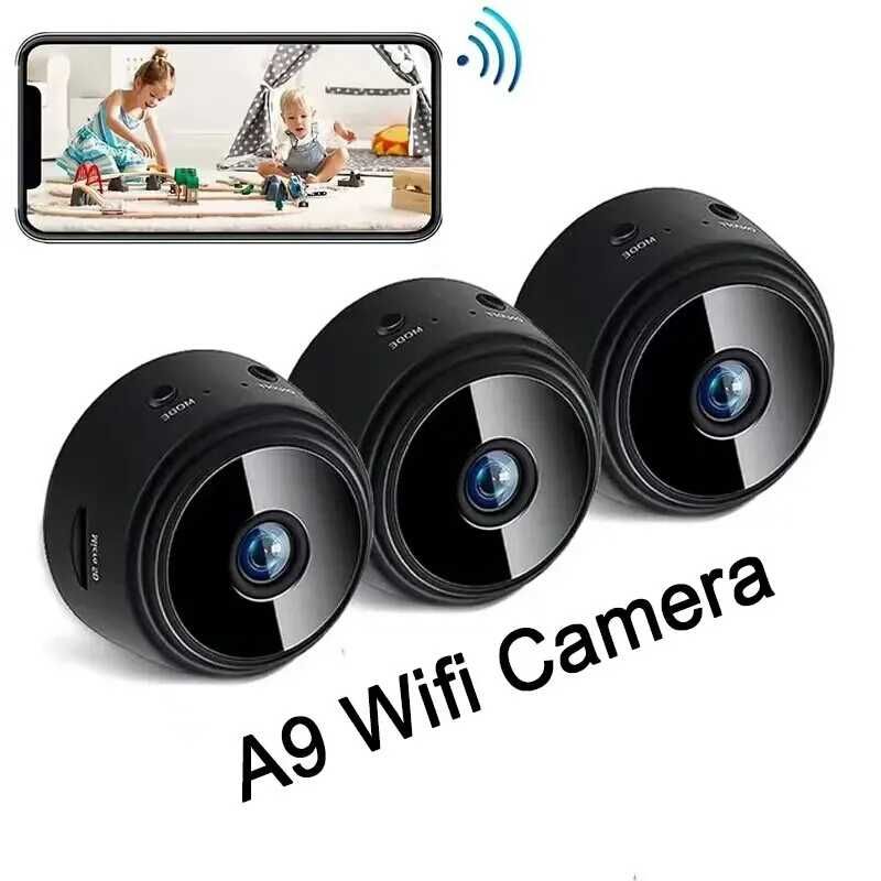 A9 мини WiFi HD 1080p камера за онлайн видеонаблюдение и запис