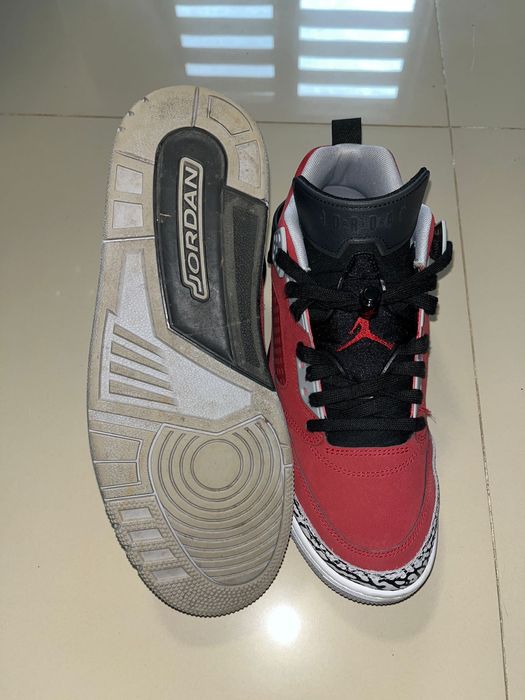 Jordan Spizike Low Red Marimea 45 NEGOCIABIL
