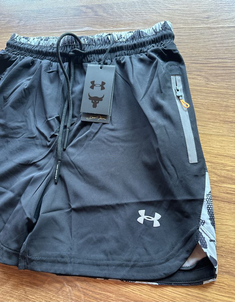 Мъжки,шушлекови,къси панталонки Under Armour в черно