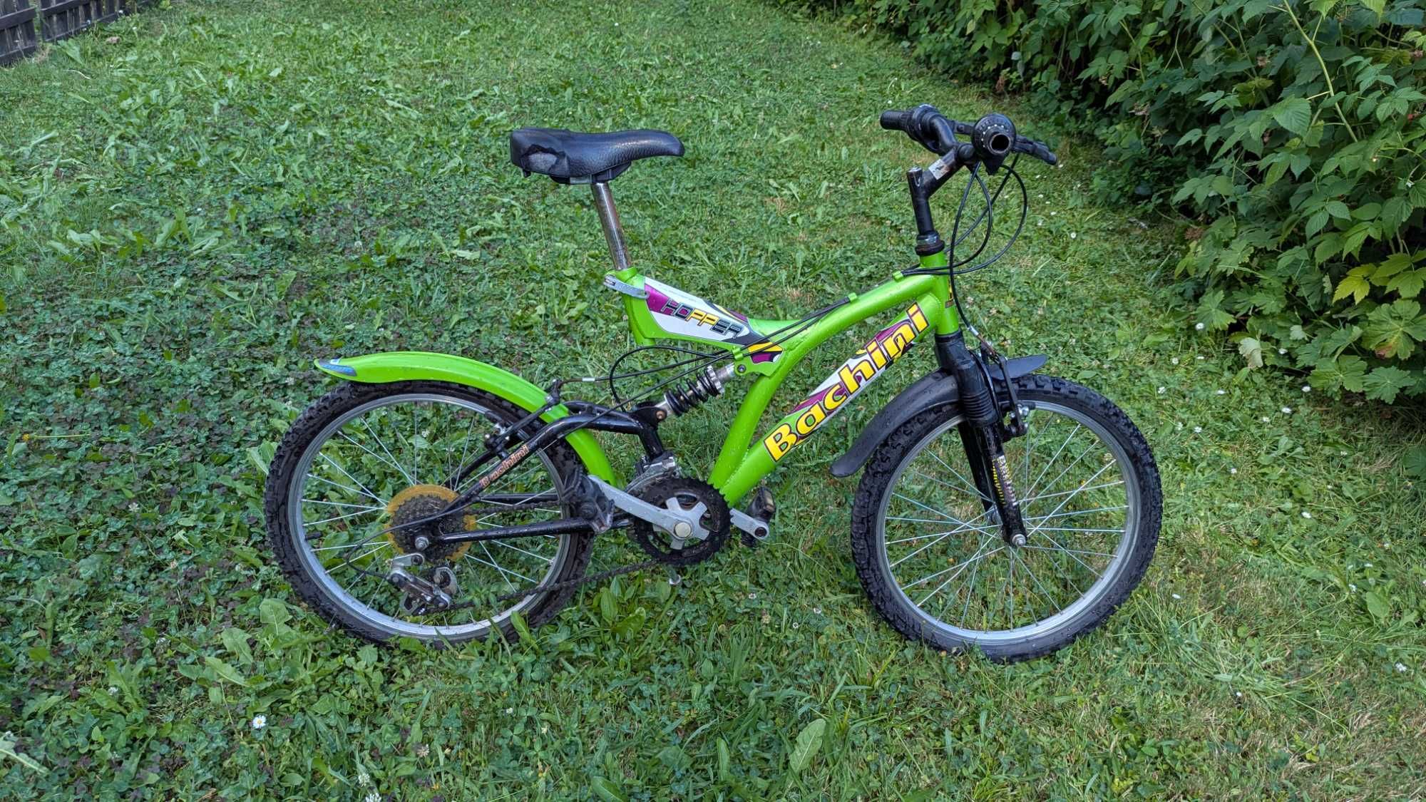 Детски велосипед Bachini Hopper 20‘, двойно окачване, 12 скорости