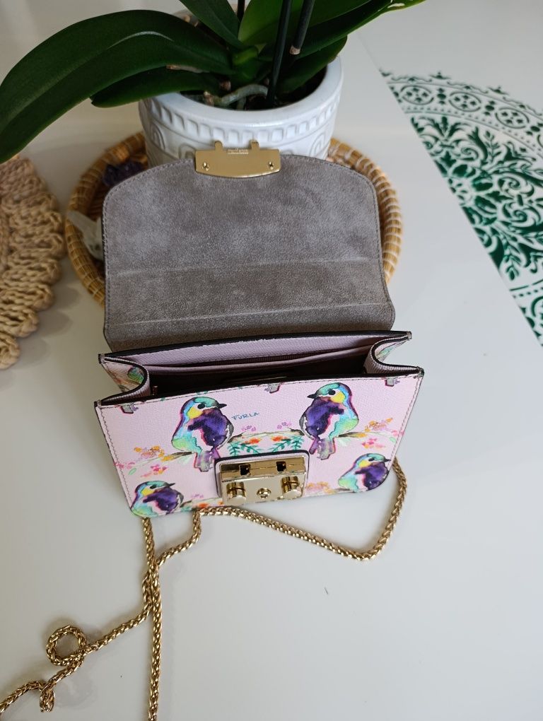 Geantă de piele damă FURLA Italia nouă fără etichetă.