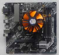 KIT AMD Ryzen 5 1400 3.2GHz + Asus Prime B450M-A II + COOLER