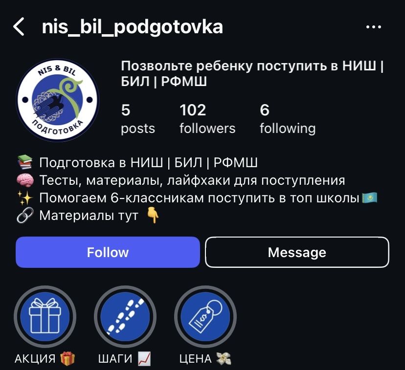 500+ ТЕСТОВ НИШ/БИЛ (дайындық материалдары)