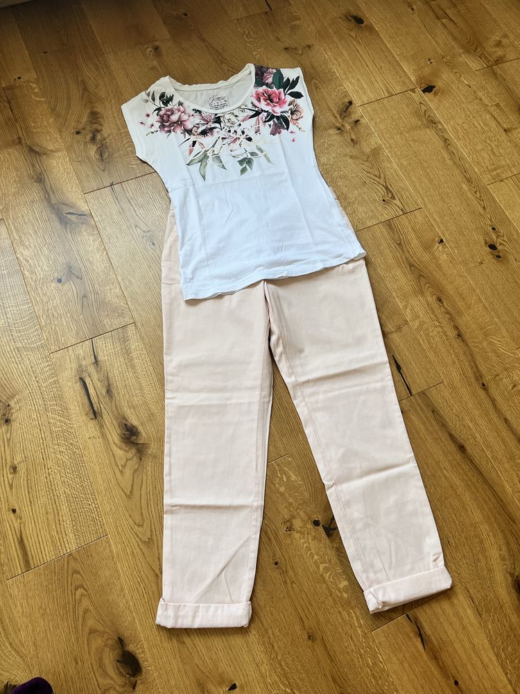 Pantaloni Mango + tricou KVL