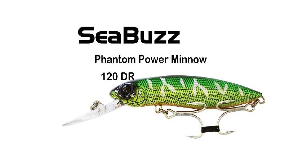 Воблер Sea Buzz Phantom Power Minnow 120F  -20%