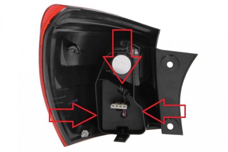 Placa led lampa spate dreapta Nissan Qashqai 2007-> J10,NJ10,JJ10E 265