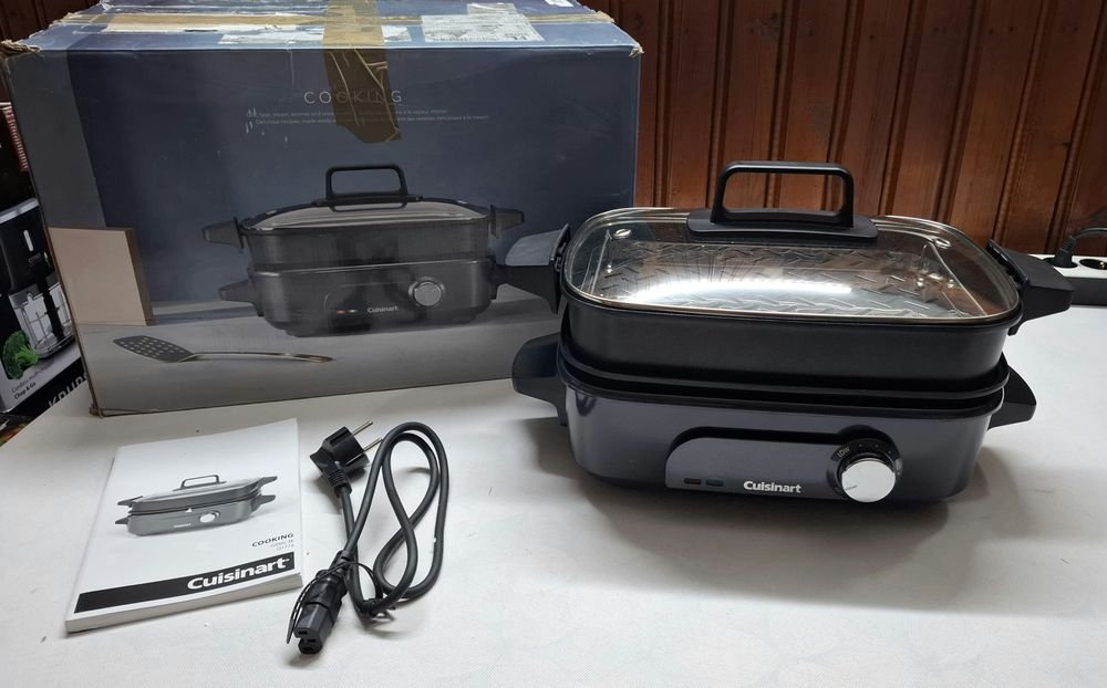 Мултикукър 5 в 1, 1400W, сив - Cuisinart от 90-220 градуса