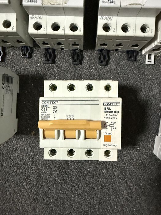 Sigurante trifazice 32a, 40a, 63a, moller, legrand, eaton, bticino
