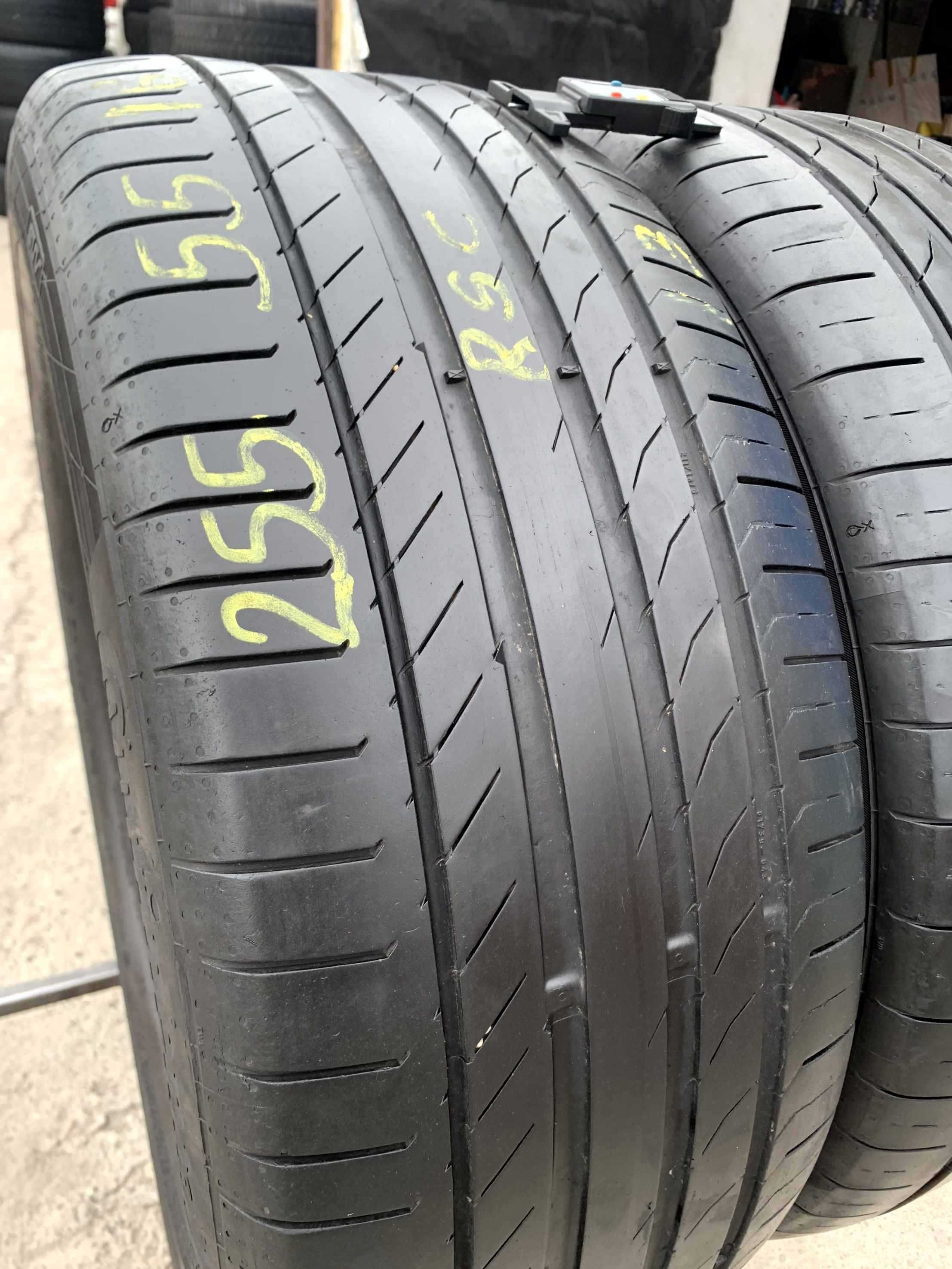 SET 2 Anvelope Vara 255/55 R18 CONTINENTAL ContiSportContact 5 Runflat