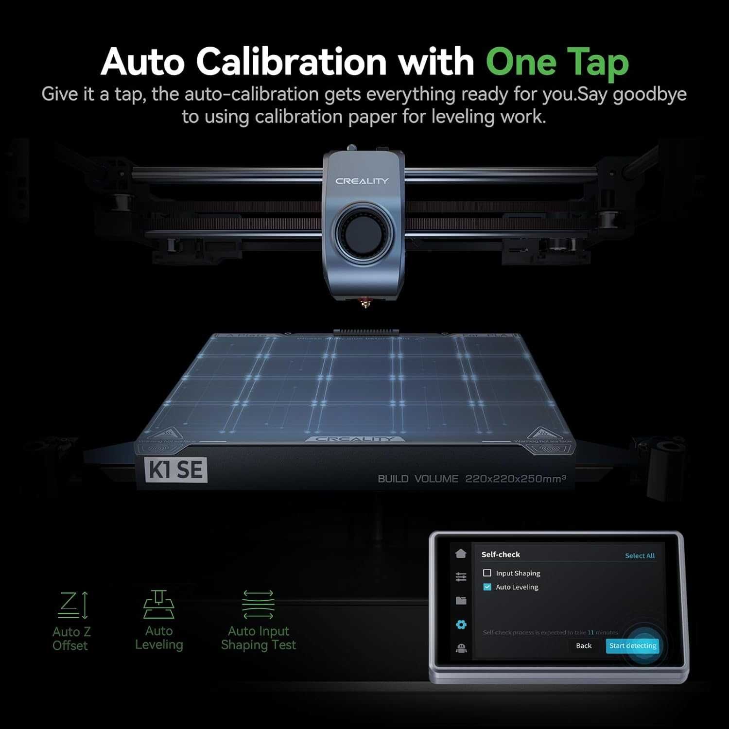 3D PRINTER CREALITY K1 SE 3D принтер (Гарантия 1 год, официал. дилер)