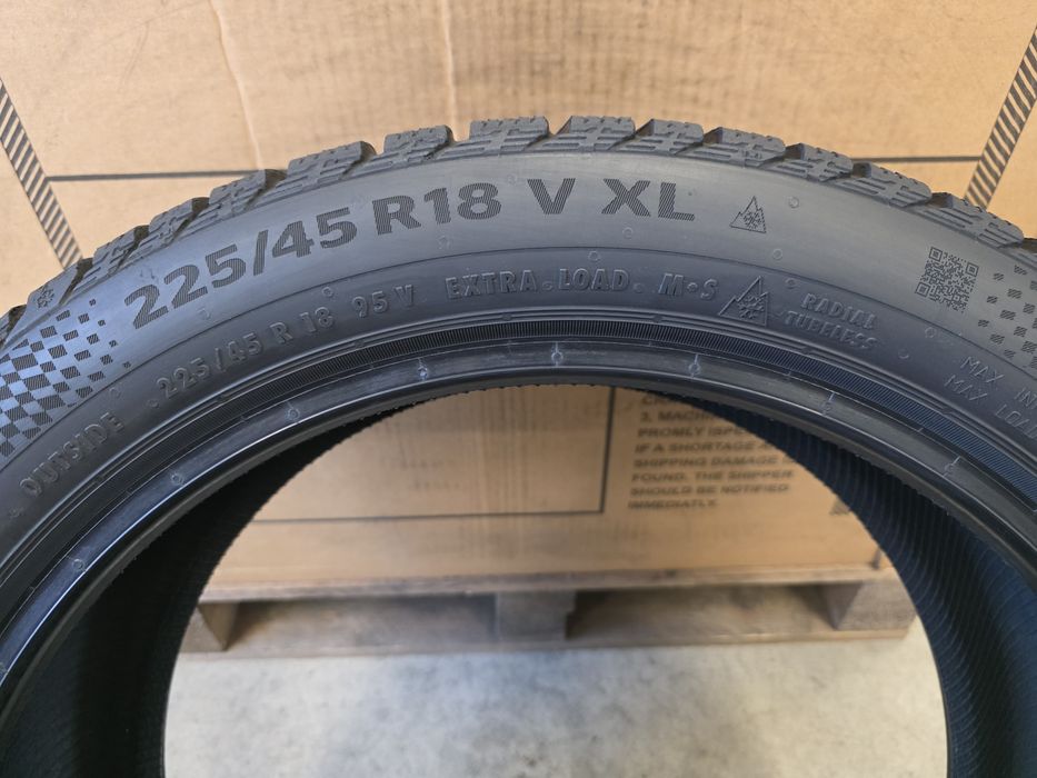 225/45/18 95V 4бр.Continental WINTER SSR Неразличими от НОВИ BMW